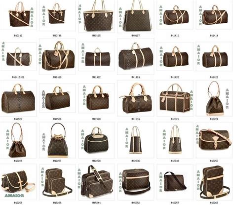 louis vuitton bag types